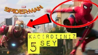 Kaçırdığınız 5 Şey: Spider-Man Homecoming Fragmanı (2017)
