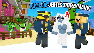 POLICJA JEST PO NASZEJ STRONIE w Minecraft! (przekupiliśmy ich)