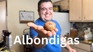 Albondigas aka Mexican Meatballs - Delicious, juicy & tender meatball soup!