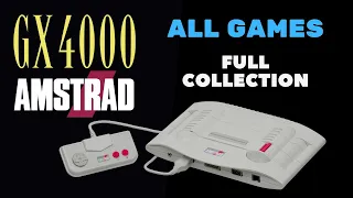 Amstrad GX4000 - All Games (Full Collection)