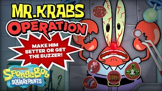 "Operation" Mr. Krabs | Every Time Mr. Krabs Had a Body Part Removed | SpongeBob