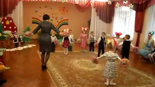 танец с цветами