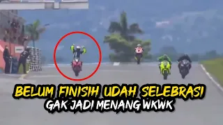 BELUM FINISH UDAH SELEBRASI, GAGAL MENANG DEH | JANGAN PERNAH SELEBRASI SEBELUM FINISH