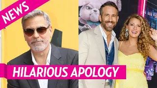 Ryan Reynolds Hilariously Apologizes to Blake Lively After Gin Company Sale