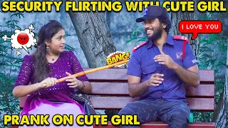 Security Flirting With Cute Girl Prank👮👩❤️ | Kovai Kusumbu | Kovai 360*