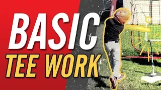 Basic Tee Work | Baseball Drills