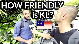 🇲🇾|  Is Kuala Lumpur a FRIENDLY City? Living in KL how is it? Street Interview Random People in KL