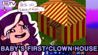 Sims 1 Rags to Riches Challenge: Baby's First Clown House [ep 2]