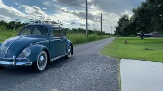 1961 VW Beetle Driving Video