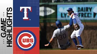 Rangers vs. Cubs Game Highlights (4/8/23) | MLB Highlights