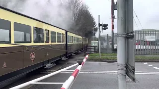 Glanyrafon Level Crossing Friday 31.03.2023