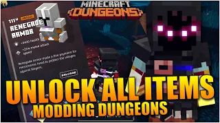 How To Unlock Any Item In Minecraft Dungeons(Cheat Engine) - Mod Minecraft Dungeons PC 2020