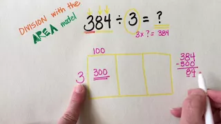 Division with Area Model