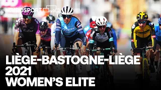Liège–Bastogne–Liège 2021 | Elite Women’s - Highlights | Cycling | Eurosport