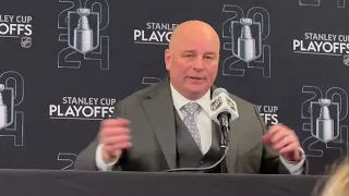 Jim Montgomery on the coaches challenge for goalie interference / 12.05.2024
