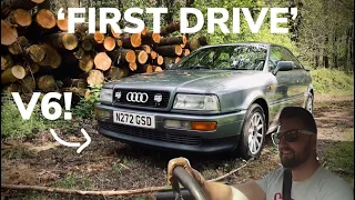 'FIRST DRIVE' in my Audi Coupe!