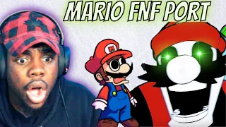 Friday Night Funkin' VS Mario FNF Port FULL WEEK + Cutscenes | FNF Mod (MARIO 85' / Mario.EXE)