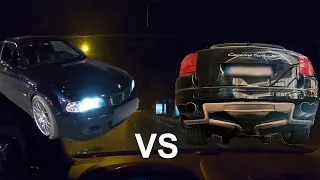 BMW M3 vs Cayenne Turbo