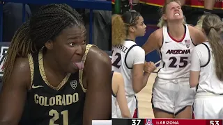 Vonleh EJECTED After Throwing Reese To The Ground By The Neck | #21 Colorado vs #18 Arizona Wildcats