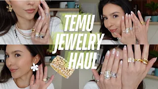 MASSIVE Temu Jewelry Haul / Review