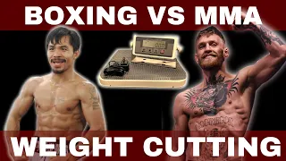 MMA vs Boxing Weight Cuts | How Much They Cut & How Much You Should Cut