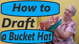 DIY How to Measure & Draft Bucket Hat Pattern Unpacking My first viewer gift Part 1