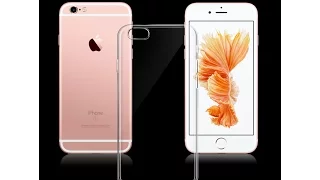 Чехол и закаленное стекло на iPhone6/6S качественно, дешего (AliExpress)