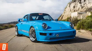 Turbocharged Widebody Porsche 964 v2.0 REVEAL! (+ INSIDE PELICAN PARTS HQ!)