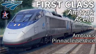Acela FIRST CLASS: New York to Boston at 150 MPH | Amtrak's Newest Metropolitan Lounge! NYC-BOS