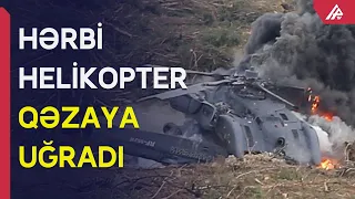 Qəzaya uğrayan “Mi-28”-in pilotları xilas ola bilmədi – APA TV