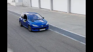 Peugeot 206 RC vs Subaru Impreza (OnBoard)