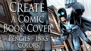 Update on How to Draw Dynamic Superheroes - Comic Cover Art