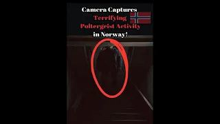 Real Ghost Caught on Camera?!  Terrifying Poltergeist Activity in Norway! #paranormalactivity #scary