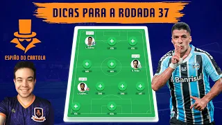 DICAS RODADA 37 | CARTOLA FC 2023 | ESPIÃO DO CARTOLA