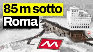 Come si scava una stazione della metro C di Roma? Vi portiamo sotto al Colosseo per mostrarvelo