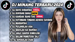 DJ MINANG TERBARU 2024 FULL BASS - DJ HARI LAH HAMPIA RAYO KIRONYO X DI GINYANG BANA VIRAL TIKTOK