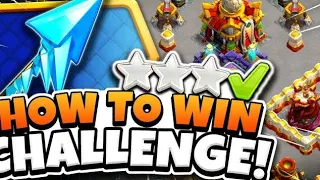 how to do easily 3 star to the frozen arrow challenge in coc| #sumit007 #papamogambock