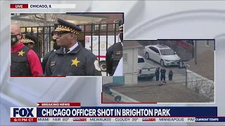 Chicago officer shot at Brighton Park neighborhood