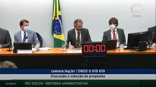 Reforma Administrativa - PEC 032/20 - Discussão e votação do parecer do relator - 01/09/21