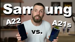 Samsung Galaxy A22 vs A21s (4K) - Чем богаты? Плюсы/Минусы