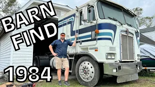 Barn Find 1984 Kenworth Cabover, WILL IT START??