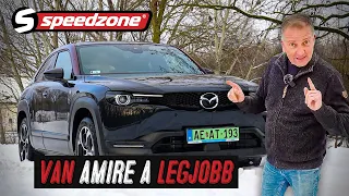 Mazda MX-30 e-Skyactive R-EV (2024): Van, amire a legjobb