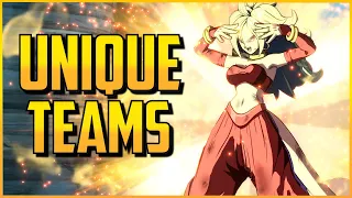 DBFZR ▰ Unique Teams You Won't See Very Often【Dragon Ball FighterZ】