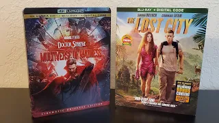 Doctor Strange in the Multiverse of Madness 4KUHD / The Lost City Blu-ray unboxing