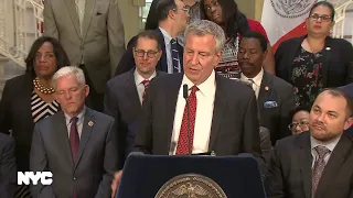 Mayor de Blasio Holds Media Availability to Announce Agreement on Balanced Budget for FY 2020