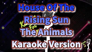 House of the rising sun - The Animals (Karaoke Version)