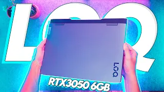 Unboxing do LENOVO LOQ 2024 com uma RTX 3050 de 6GB! Versão BRASILEIRA!