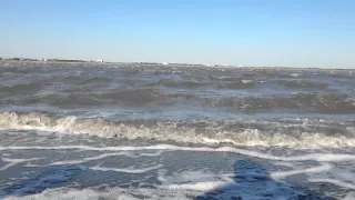Крым Саки, Сакское озеро. Волны.