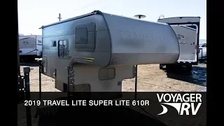 2019 Travel Lite Super Lite 610R Truck Camper RV Video Tour - Voyager RV Centre