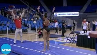 Jaedyn Rucker — Perfect 10 on vault in the 2023 NCAA gymnastics regional final